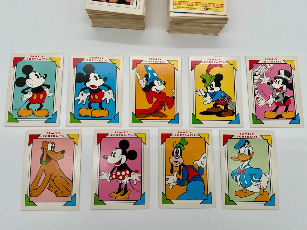 1991 Impel Disney Collector Cards Mickey Mouse Full Collection 1