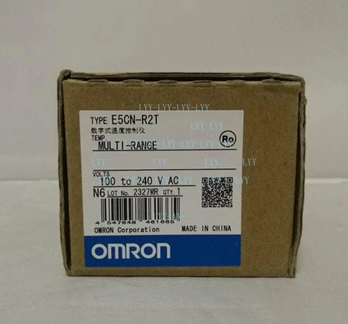 One Omron E5CN-R2T Temperature Controller 100-240VAC NEW IN BOX