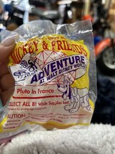 1993 McDonalds Happy Meal Mickey  Friends Epcot Walt Disney Pluto in France