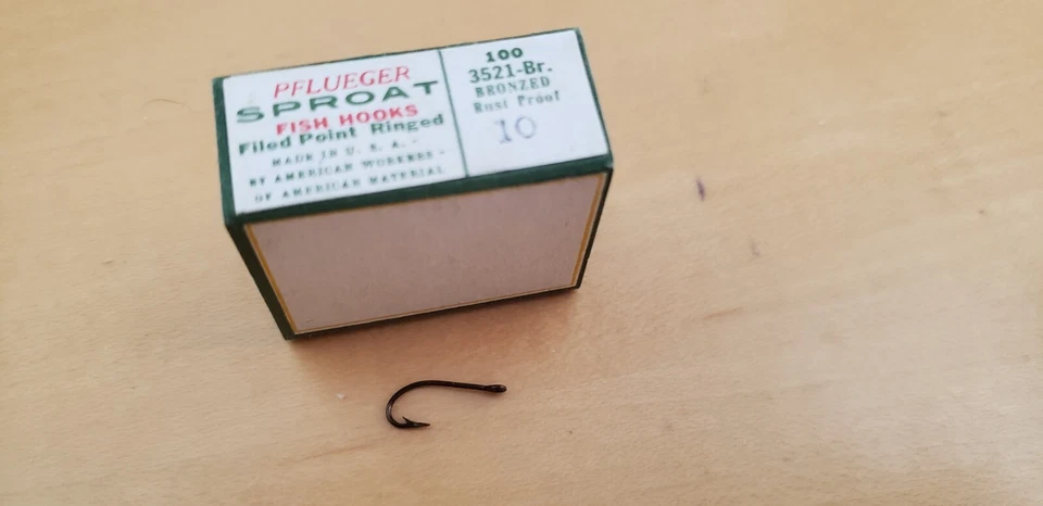 Ganchos de pesca con mosca Pflueger sproat talla 10 cantidad 400 NUEVO STOCK ANTIGUO Foto 4 de 4