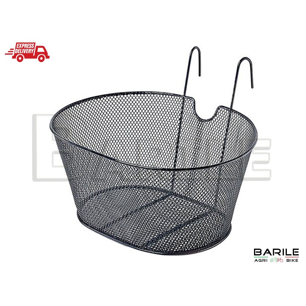 Cestino manubrio Linea grigio scuro