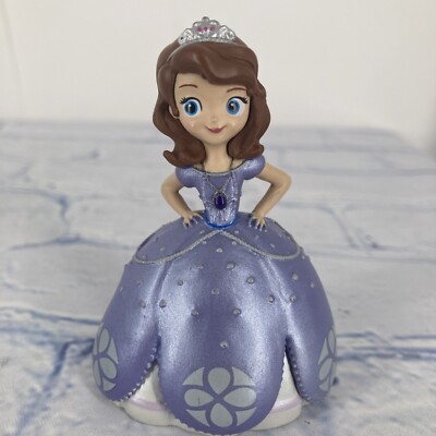 Disney Sofia The First Purple Lavender Dress Figure Hands On Hips 3'' Toy Doll