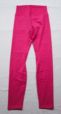 Resilient Women's Solid Functional Performance Leggings EJ3 Hot Pink Small 