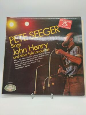 LP Pete Seeger Pete Seeger Sings John Henry And Other Folk Favourites Hallmar