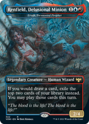 Renfield, Delusional Minion - Eruth, Tormented Prophet x4 - Innistrad: Crimson V