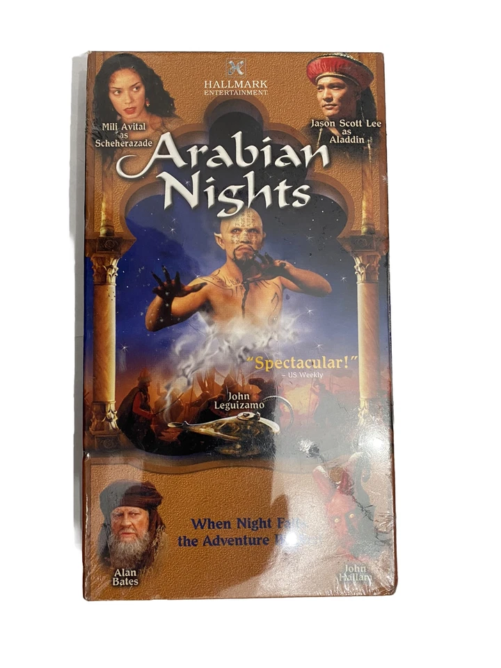 Arabian Nights VHS Tape New/Sealed John Leguizamo, Jason Scott Lee Rare Mint OOP - Image 3 of 4