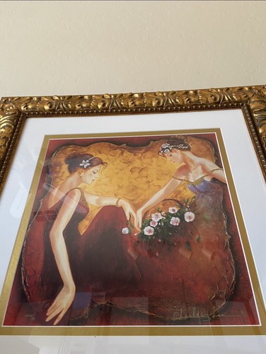 Charles Lee Embellished Giclee Framed Print Signed Limited Edition “Sisterhood" - Picture 13 of 21