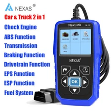 NEXAS NL102 Heavy Duty Diesel Truck Diagnostic Scanner Car Truck OBD Code Reader