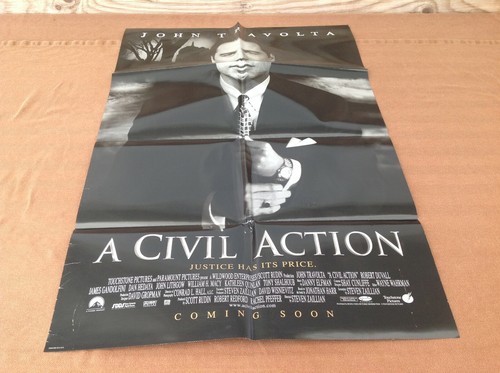 1998 A Civil Action Original Movie House Full Sheet Poster 