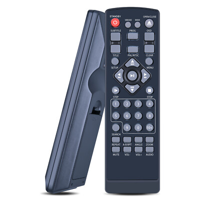 Replacement Remote Control Fits Logik L1DVDB17 Compact DVD Player