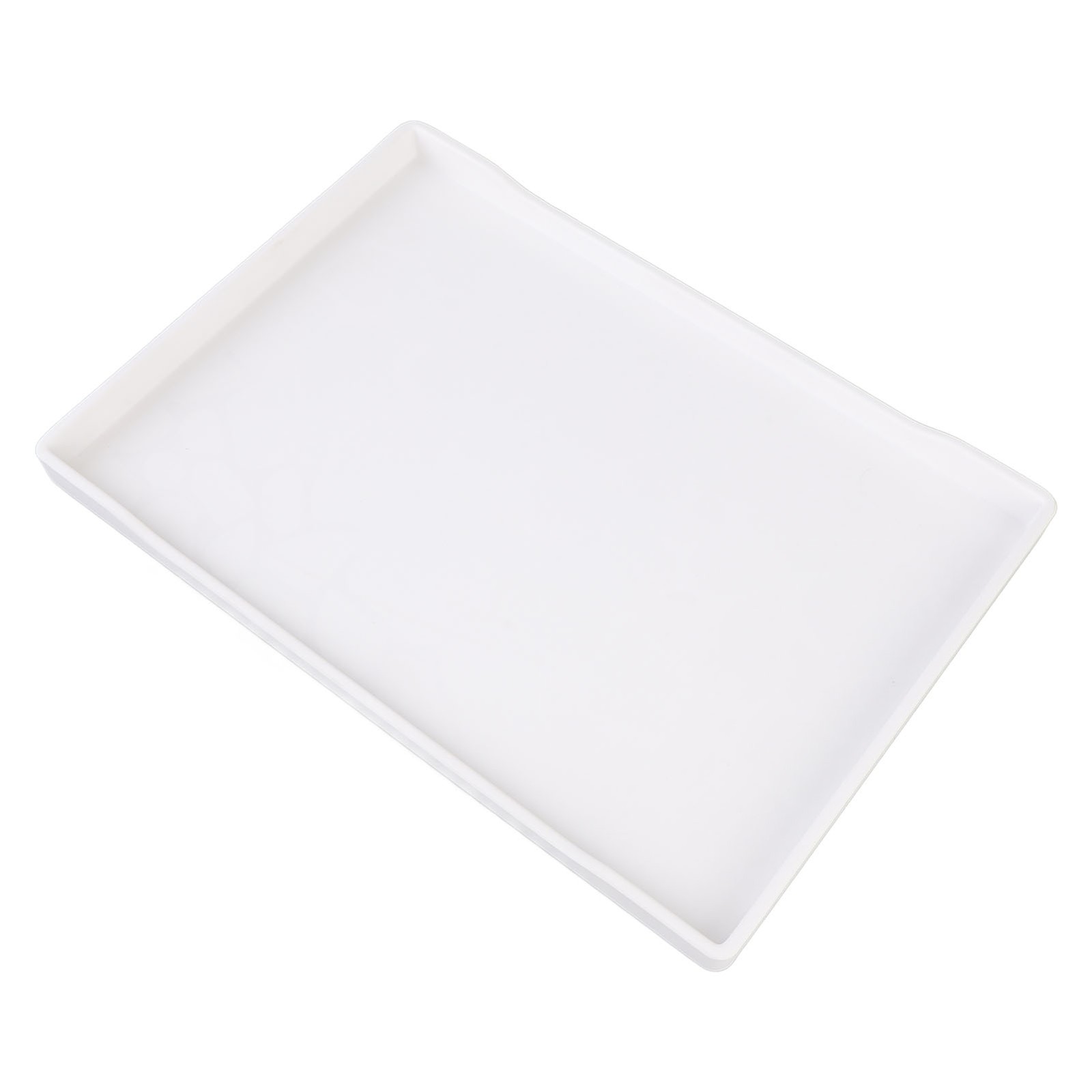 ✿ Plastic Serving Tray 9.1x13.0in Large Reusable Rectangular Party Platter For