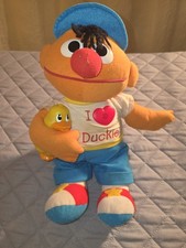 VTG 1997 Ernie Sesame Street- Tyco Plush. No Working Light..