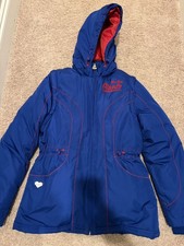 Vintage and rare Reebok NFL women  s NY GIANTS Puffer Jacket Size medium