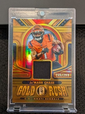 2023 Gold Standard Gold Rush Ja'Marr Chase /299  GR-JC