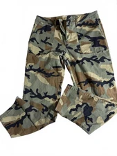 Sanctuary Standard Surplus Camo Pants Size 28. Mid Rise. Cotton Anthropologie