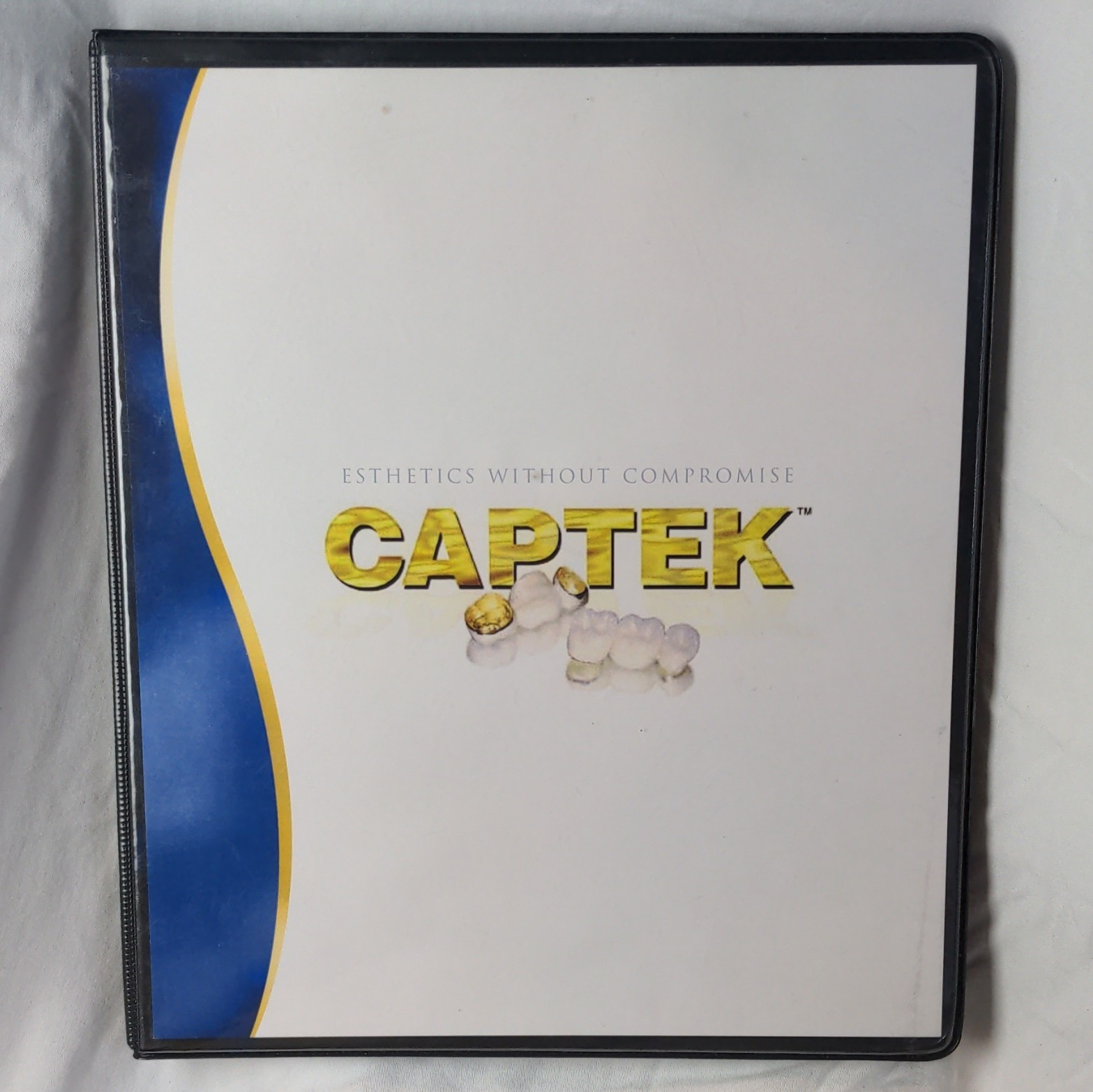 CAPTEK Esthetics Without Compromise Training Manual Binder w/ Tabs & Glossary