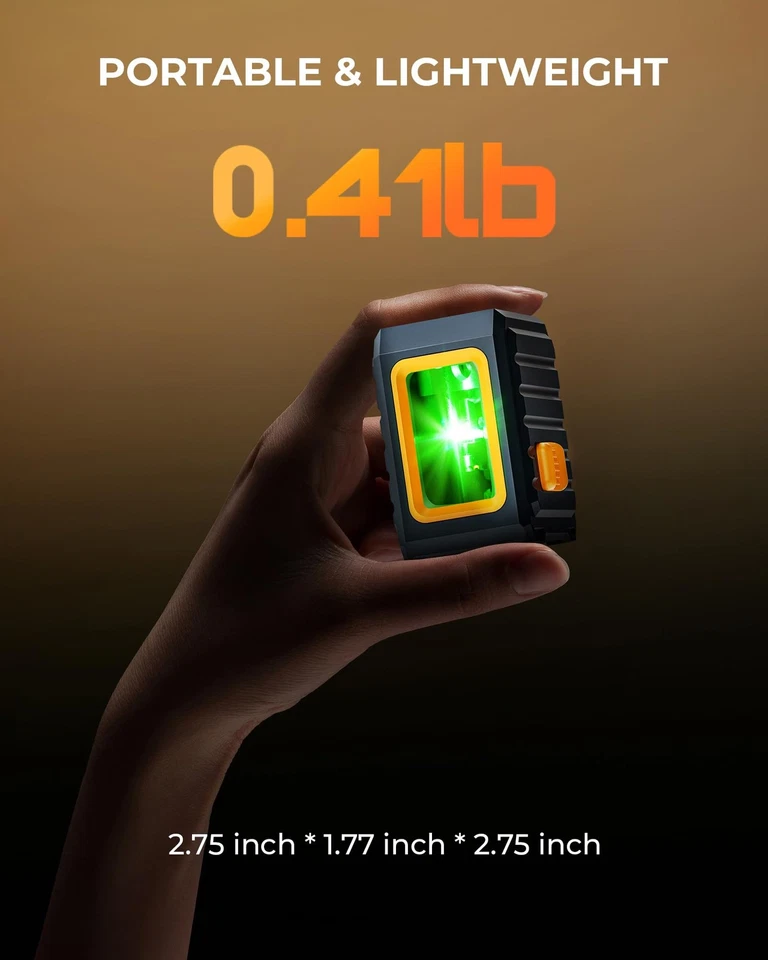 Cigman Green Laser Level Self Levelling Manual Modes, 30m Range (pulse RRP £26 - Image 2 of 4