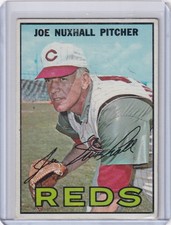 1967 Topps Baseball #44 Joe Nuxhall - Cincinnati Reds