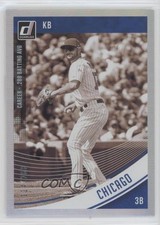 2018 Panini Donruss Variations Stat Line Career 114/288 Kris Bryant #183 sy5