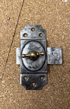 Ancien verrou targette meubles portes menuiserie quincaillerie garage atelier bricolage - Bricolage