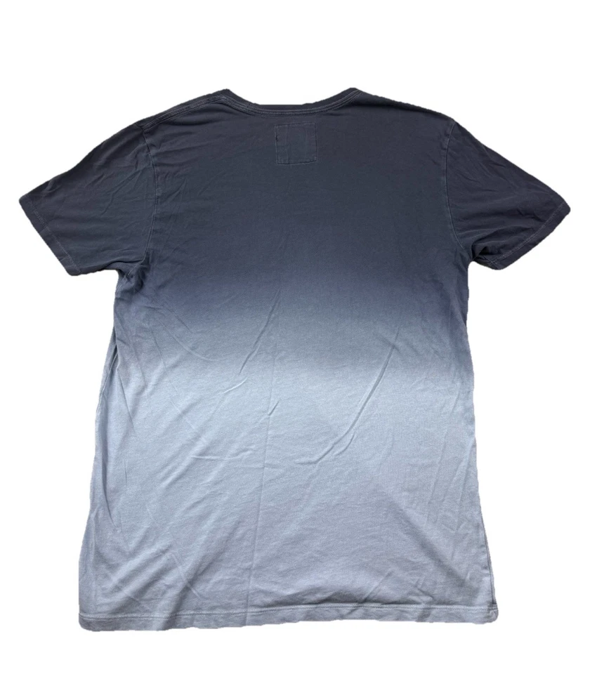 Мужская футболка Barneys New York Gradient Ombre большой размер синий цвет Dip Dye хлопок - Изображение 4 из 4