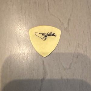 Signed Savatage Guitar Pick - Johnny Lee Middleton