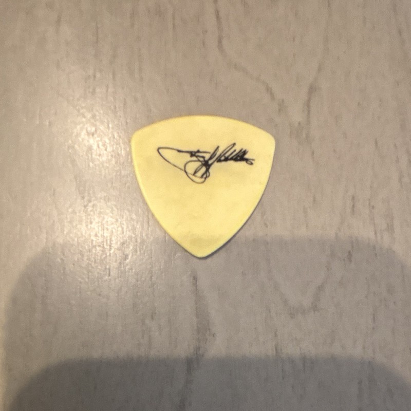 Signed Savatage Guitar Pick - Johnny Lee Middleton