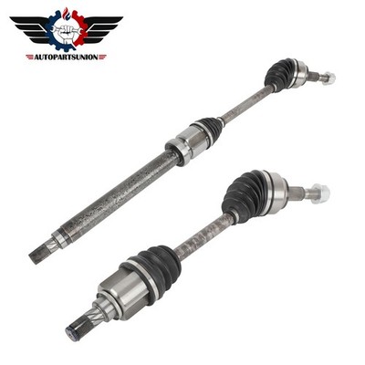 Front Left & Right CV Axle Shafts Set for Ford Focus Titanium L4 2.0L 2012-2018
