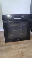 electric oven used Black