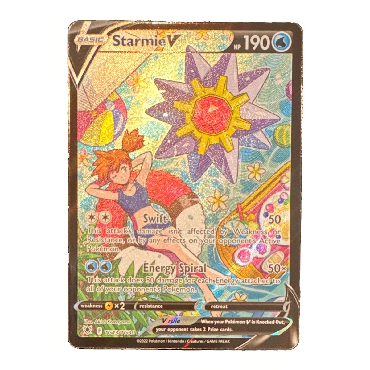 Starmie V Pokémon TCG Cards for sale | eBay