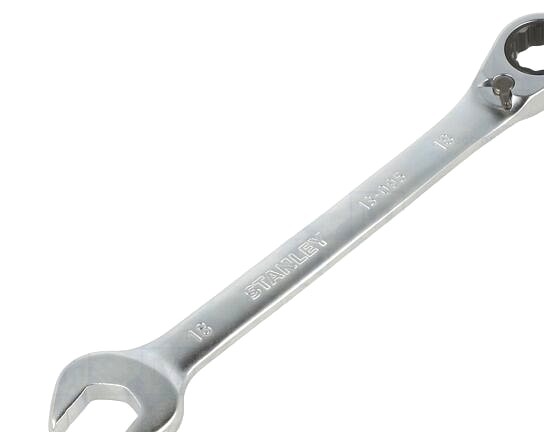 Wrench: Combination Spanner; Rattle; 18Mm; Chrom-Va - STL-FMMT13095-0 | EU Stock-image