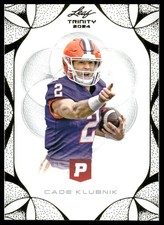 2024 Leaf Trinity Pristine Football #16 Cade Klubnik