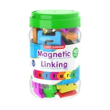 New - The Learning Journey Early Learning - Magnetic Linking Letters - Ages 3-6