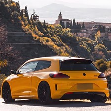 A Pair Led Reartail Lights Assembly For Vw Scirocco Mk3 2009-2014 W Animation