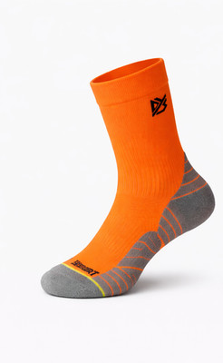 Laufsocken, Ultralight/High-Tec/Sport, Weiß/Schwarz/Orange, EU40-44, Herren