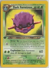 Dark Forretress 35/105 Uncommon Neo Destiny Pokemon 1st Edition Near Mint