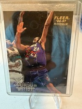 marcus camby rookie card 1996 97 Fleer NBA Toronto Raptors Rc. rookie card picture