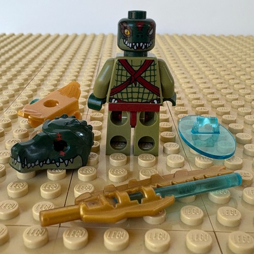 LEGO Chima: Cragger, LIGHT ARMOR, SHIELD, loc051, 70126, CROCODILE BEAST, 2014 - Picture 6 of 7
