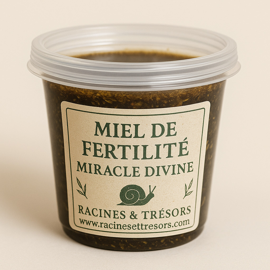 Miel de fertilité Miracle Divine lot de 7 complément naturel fertilité femme cure 10 ml