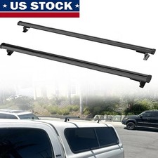Us Stock 55 Pickup Crossbar-truck Topper Ladder Rack Camper Shell Roof Rack