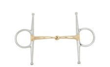 BR Knebeltrense einfach gebrochen Soft Contact 12 mm Shanks 165 mm Größe 14,5