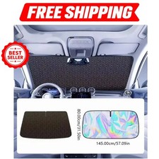 Car Windshield Sun Shade Foldable 5-Layer UV Reflective Front Window Cover