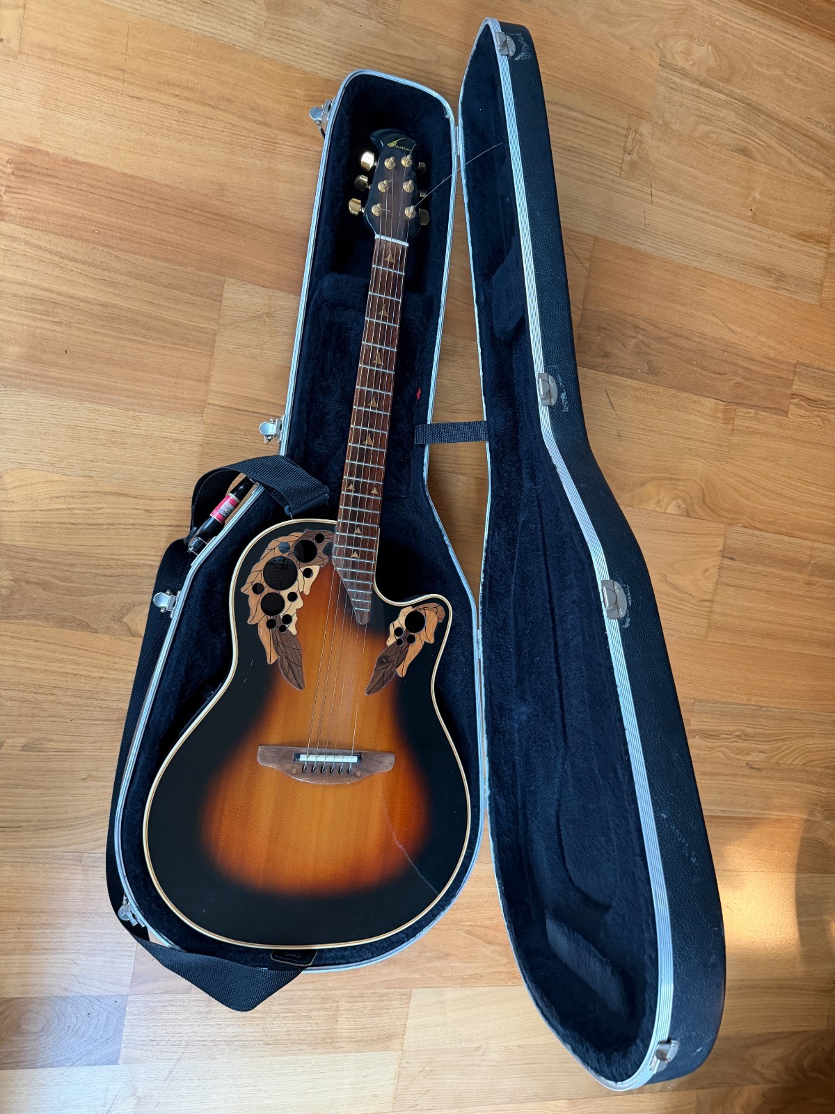 Ovation Elite 1768, Deep Body, Acoustic/Electric Guitar