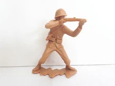 Vintage Louis Marx 1963 Army Man - WWII Japanese Toy Soldier - Back Stamped - GC