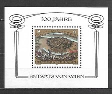 AUSTRIA - 1983 - BF NO. 11**-1579**-1580**-1581** (UNIFIED CATALOGUE)