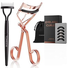 Eyelash Curler with Comb, Professional Volumi...