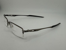 OAKLEY HALFSHOCK EYEGLASSES FRAMES ONLY OX3119-0455 BLACK HALF RIM 55-19-142