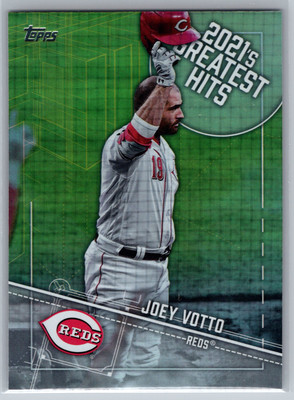 2022 Topps Joey Votto 2021's Greatest Hits #21GH-20 Cincinnati Reds