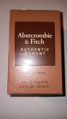 Abercrombie & Fitch AUTHENTIC MOMENT Cologne  1oz NEW Sealed