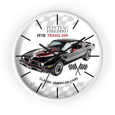 1978 Pontiac Firebird Trans Am Wall Clock | Classic American Car